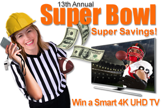 Super Bowl, Super Savings Giveaway